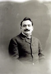 Porträtt av Enrico Caruso, ca 1900
