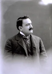 Porträtt av Enrico Caruso, ca 1900