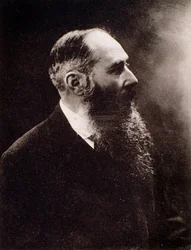 Porträtt av den franske tonsättaren Guy Ropartz (1864-1955).