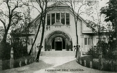 Den ungerska paviljongen på den internationella konstutställningen i Venedig