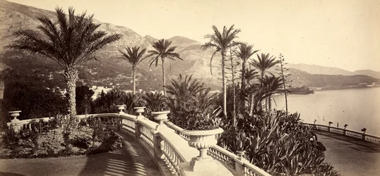 Trädgården på kasinot i Monte Carlo, i Monacos furstendöme
