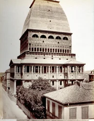 Utsikt över den Antonellianska mullvaden i Turin, c.1878