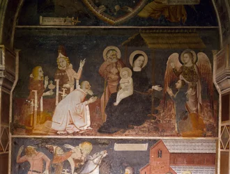 Tillbedjan av Magi (fresk)