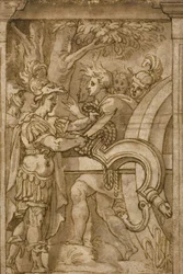 Alexander skär den gordiska knuten