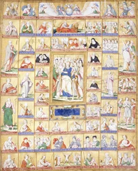 Alla helgons med St. Peter i centrum, ca 1560