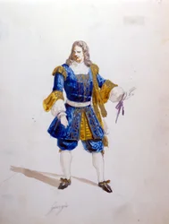 Karaktär av Giorgio i "Traviata" av Giuseppe Verdi