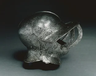 Stängd burgonethjälm, tidigt 1500-tal