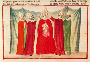 Kröningen av påve Bonifatius VIII