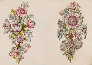 Design för sprayer av blommor