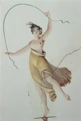 Figur från taket i kejsarinnan Maria Annas rum