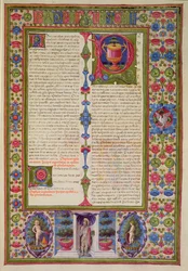 Fol.211r Brev från St. Paul till Filemon, från Borso d