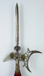 "Fretted" Halberd