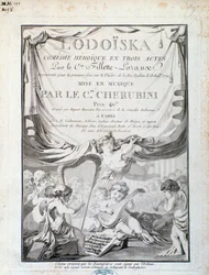 Frontispice av Lodoiska, verk av Luigi Cherubini