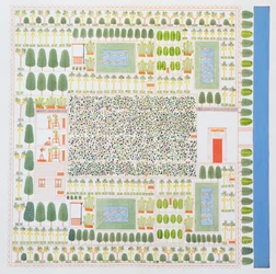 Garden of a High Ranking Egyptian Dignitary, från Monuments of Egypt and Nubia av Ippolito Rossellini (1800-43), publicerad 1834