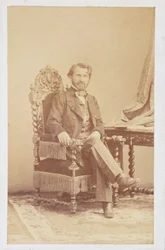Giuseppe Verdi (1813-1901) c.1860 (sepiafoto)