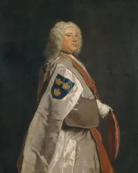 Överbägare, överkock och andra exempel på osmanska dräkter, plansch 4 ur Del III, Band I av Nationernas historia, graverad av V. Raineri