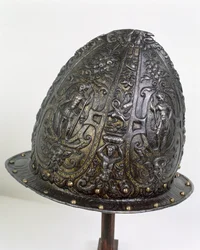 Hjälm, ca 1585 (järn)