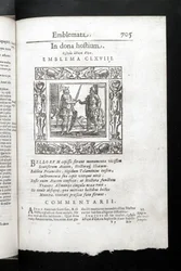 Illustration från Emblemata, 1621