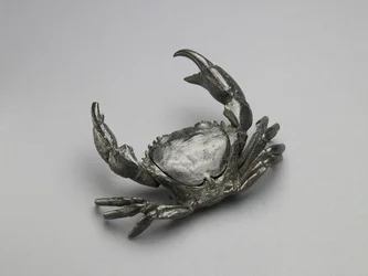 Bläckställ i form av en krabba, ca. 1560 (brons)