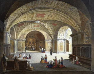 Interiör, Abbey of Monte Cassino