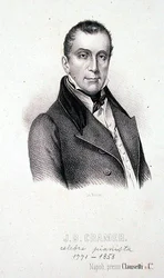 Johann Baptist Cramer (1771-1858) graverad av Richter (gravyr)