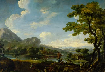 Landskap (olja på duk)