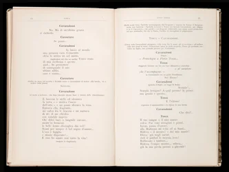 Libretto av Tosca av Giacomo Puccini, Edition Ricordi, Italien