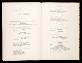 Libretto av Tosca av Giacomo Puccini, Edition Ricordi, Italien