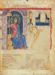 MS.86-1972. f.2r Konsulära Palestina, från Notitia Dignitatum