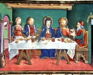 Giftermål i Cana (vellum)