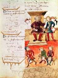Matematiklektion, från en matematisk avhandling (wc på papper)