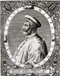 Medaljongporträtt av Girolamo Fracastoro (1483-1553)