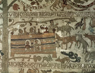 Noahs Ark, 1166 (mosaik)