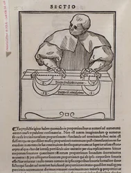 Sida från Musica theorica av Lodovico Fogliani (1475?-1542) (eller Ludovico Foliani) musikteoretiker