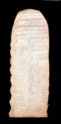 Placito cassinese dit Placito capuano (de Capoue) första dokument utarbetat på det vulgära italienska språket i mars 960. Det reformerades av den lombardiska rektor Capoue. Montecassino (Frosinone), klostrets museum