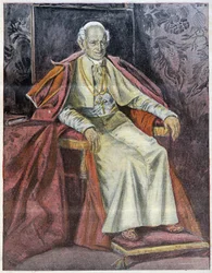 Påven Leo XIII - i "La Tribuna Illustrata