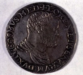 Porträttmedalj av Cosimo I de 