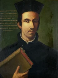 Porträtt av Francesco Lana