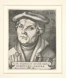 Porträtt av Martin Luther