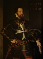Porträtt av Piero Strozzi (1510-58)