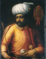 Porträtt av Selim I, ca 1550
