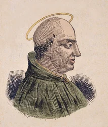 Porträtt av påven Antere (Anterus eller Antero) (235-236)