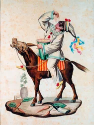 Pulcinella, en figur ur commedia dell