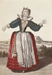 Radegonda, karaktär av Commedia dell