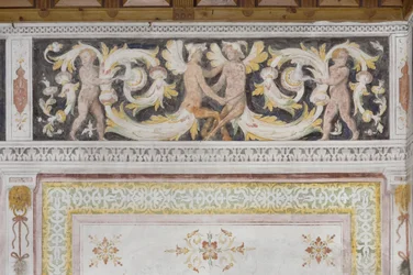 Room of the Amorini, detalj (fresk)