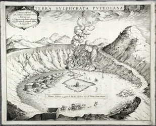 Solfatara-vulkanen, Pozzuoli, Neapel