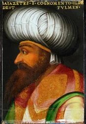 Sultan Bajezid I. Yldirim, regerade 1389-1402 ...