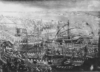 Dogen ger sig av på en resa från Venedig