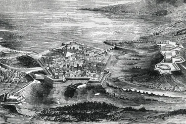 Utsikt över Peschiera del Garda
