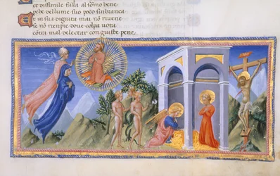 Yates Thompson 36, f.141 The Mystery of the Redemption, från 
